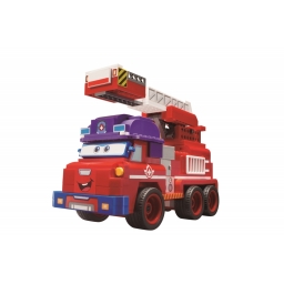 Super Wings Конструктор Small Blocks Buildable Vehicle Set Sparky, Спаркі