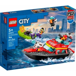 LEGO Конструктор City Човен пожежної бригади