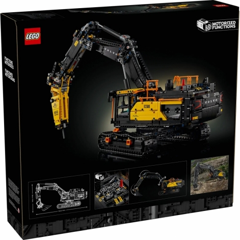 Конструктор LEGO Technic Екскаватор Volvo EC500 Hybrid - lebebe-boutique - 3