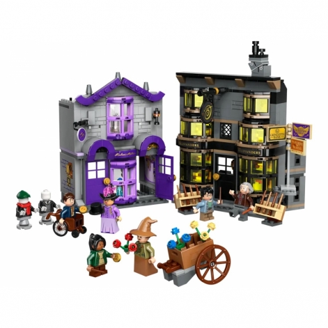 LEGO Конструктор Harry Potter Крамниці Олівандера й мантій від Мадам Малкін - lebebe-boutique - 3