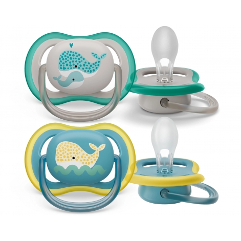 Пустушка Avent Ultra Air, 18+ міс., дизайн нейтральний, 2 шт. - lebebe-boutique - 2