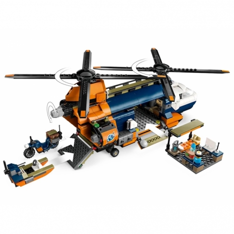 LEGO Конструктор City Вертоліт у базовому таборі для дослідження джунглів - lebebe-boutique - 4