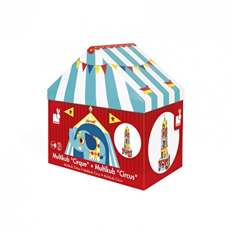 Кубики картонні - Цирк - lebebe-boutique - 5