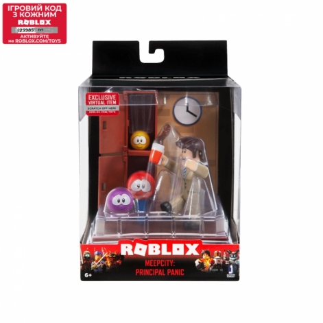 Roblox Ігрова колекційна фігурка Desktop Series Meep City: Principal Panic W6 - lebebe-boutique - 2