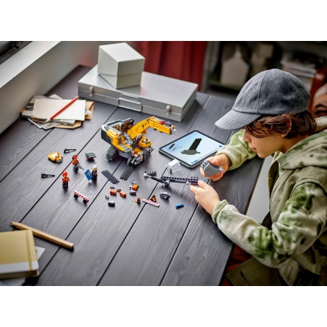 LEGO Конструктор City Жовтий будівельний екскаватор - lebebe-boutique - 8