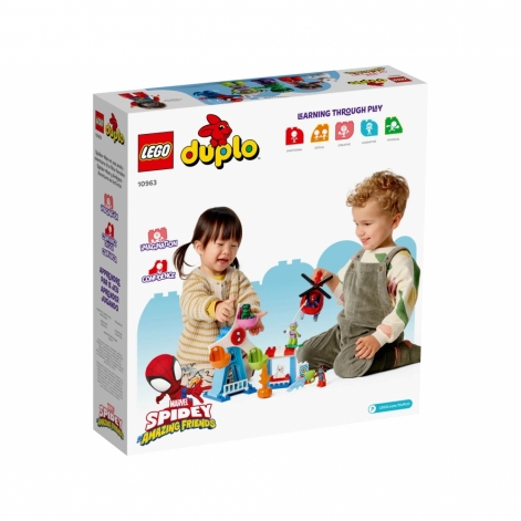 LEGO Конструктор DUPLO Super Heroes Людина-Павук і друзі: Пригоди на ярмарку - lebebe-boutique - 6