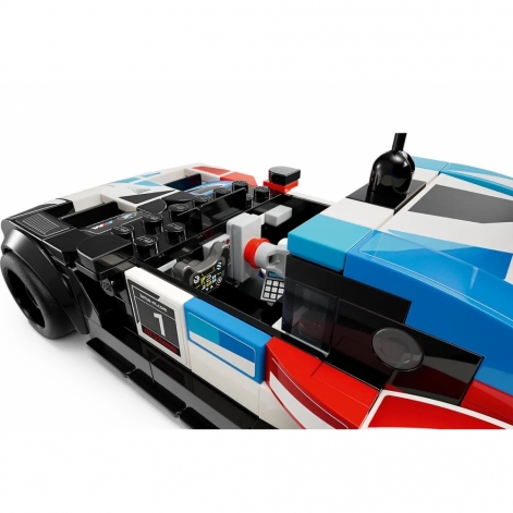 LEGO Конструктор Speed Champions Автомобілі для перегонів BMW M4 GT3 і BMW M Hybrid V8 - lebebe-boutique - 7