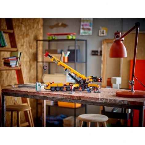 Конструктор LEGO City Жовтий пересувний будівельний кран - lebebe-boutique - 5