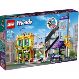 LEGO Конструктор Friends Квіткові та дизайнерські крамниці у центрі міста