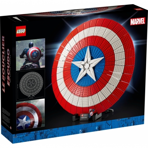 LEGO Конструктор Marvel Щит Капітана Америка - lebebe-boutique - 10