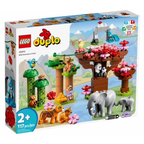 LEGO Конструктор DUPLO Town Дикі тварини Азії - lebebe-boutique - 6