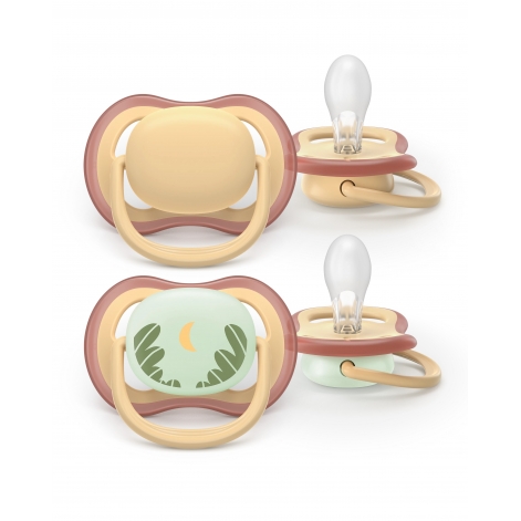 Пустушка Avent Ultra Air, 0-6 міс., 2 шт, нейтральний дизайн. - lebebe-boutique - 2