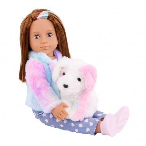Our Generation Лялька Скайлар з цуценям Боу та аксесуарами 46см - lebebe-boutique - 3