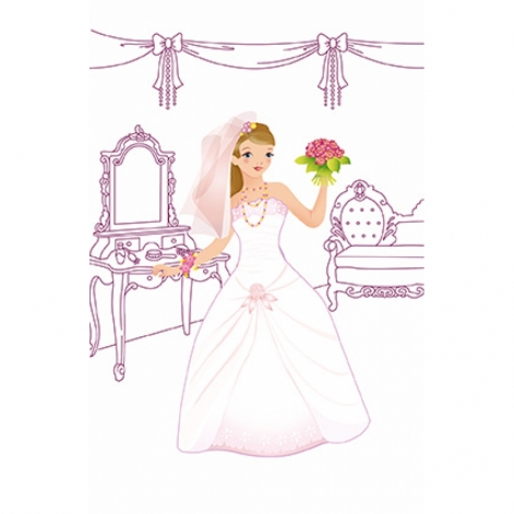  Паперові ляльки - Весільне вбрання - lebebe-boutique - 10