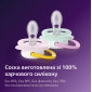 Пустушка Avent Ultra Air, 0-6 міс., 2шт, дизайн для дівчат. - lebebe-boutique - 9