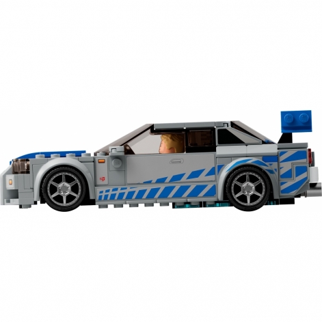 LEGO Конструктор Speed Champions «Подвійний форсаж» Nissan Skyline GT-R (R34) - lebebe-boutique - 5