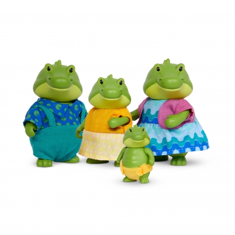 Li`l Woodzeez Набір фігурок Сім'я Крокодилів 4од - lebebe-boutique - 2