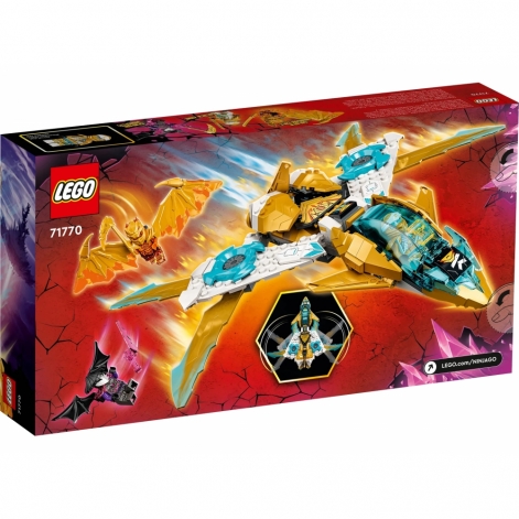 LEGO Конструктор Ninjago Літак Золотого дракона Зейна - lebebe-boutique - 6