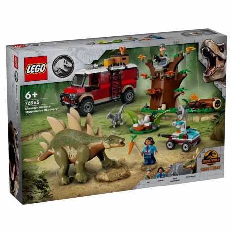 LEGO Конструктор Jurassic World Місії динозаврів: Знахідка стегозавра