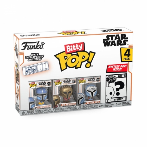 Funko Набір подарунковий Funko POP (Bitty): Star Wars - Heavy Mandalorian 4pk