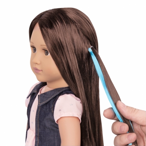 Лялька Our Generation Кейлін (46 см) з волоссям що росте, брюнетка - lebebe-boutique - 5