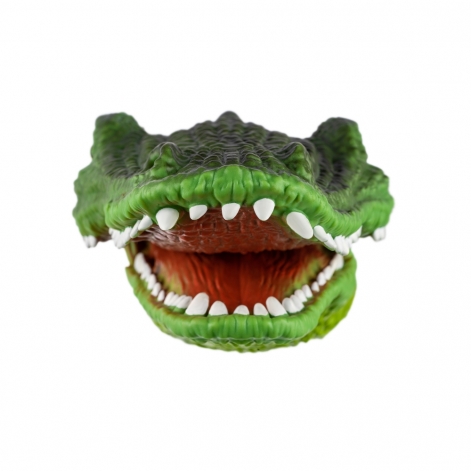 Іграшка-рукавичка Крокодил, зелений - lebebe-boutique - 2