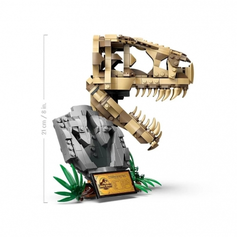 LEGO Конструктор Jurassic World Скам`янілості динозаврів: череп тиранозавра - lebebe-boutique - 4