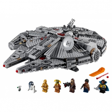 LEGO Конструктор Star Wars Сокіл Тисячоліття 75257 - lebebe-boutique - 7