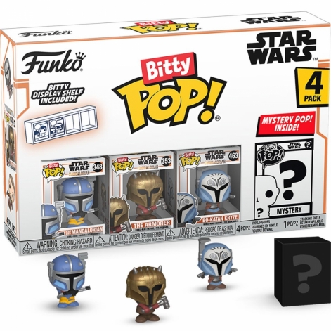 Funko Набір подарунковий Funko POP (Bitty): Star Wars - Heavy Mandalorian 4pk - lebebe-boutique - 3