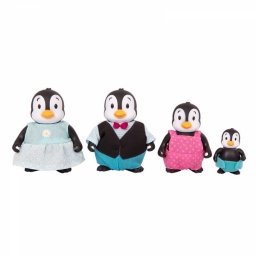 Набір фігурок Li`l Woodzeez - Сім'я Пінгвінів