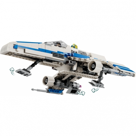 LEGO Конструктор Star Wars™ Винищувач Нової Республіки «E-Wing» проти Зоряного винищувача Шин Хаті - lebebe-boutique - 6