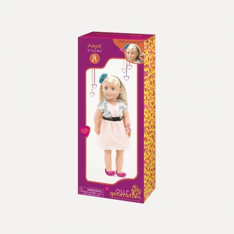 Лялька Our Generation Аня з прикрасами (46 см) - lebebe-boutique - 6