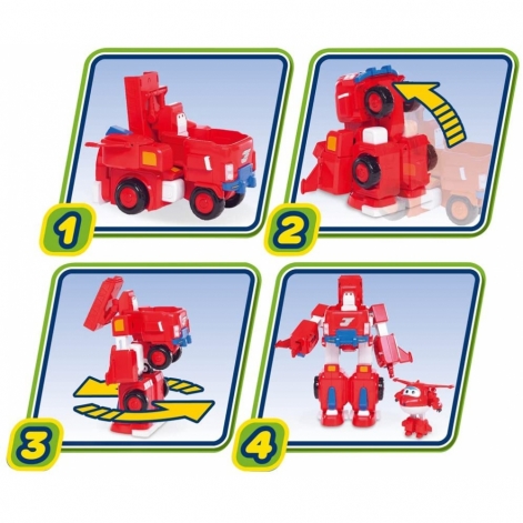 Ігровий набір Super Wings Transforming Vehicles Джетт - lebebe-boutique - 10