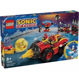 LEGO Конструктор Sonic the Hedgehog Супер Сонік проти Яйця-бурильника