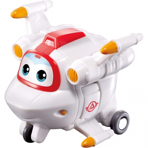 Super Wings Ігровий набір Transform-a-bots, 4 фігурки-трансформери, Діззі рятувальник, Зої, Астра, Астро - lebebe-boutique - 7