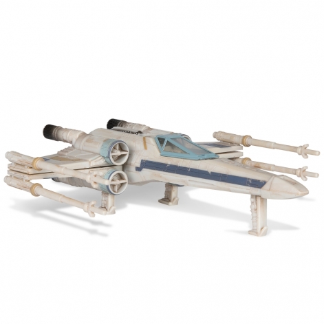 Star Wars Ігрова колекційна фігурка Medium Vehicle Транспорт та фігурка X-Wing (Blue 1) + Antoc Merric & R2-R9 12.5см - lebebe-boutique - 6