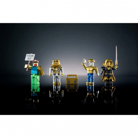 Roblox Ігровий набір Jazwares Four Figure Pack Roblox Icons - 15th Anniversary Gold Collector’s Set - lebebe-boutique - 10