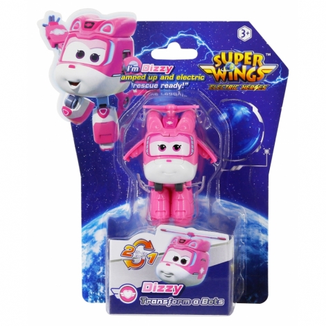 Ігрова фігурка-трансформер Super Wings Transform-a-Bots Діззі (Dizzy) - lebebe-boutique - 6