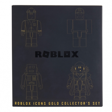 Roblox Ігровий набір Jazwares Four Figure Pack Roblox Icons - 15th Anniversary Gold Collector’s Set - lebebe-boutique - 8