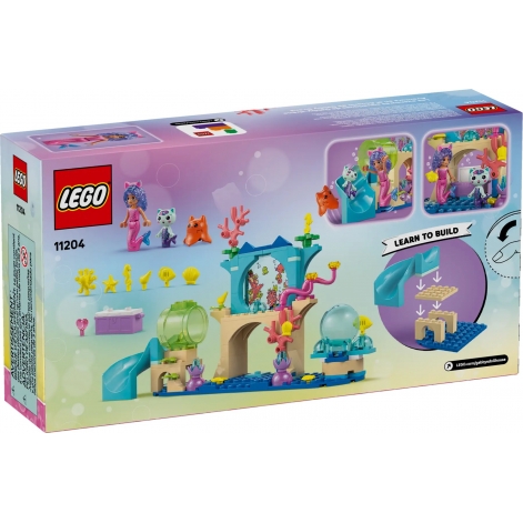 Конструктор LEGO Gabby's Dollhouse Акваріумні пригоди русалоньки Ґаббі - lebebe-boutique - 3