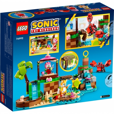 LEGO Конструктор Sonic the Hedgehog Острів Емі для порятунку тварин - lebebe-boutique - 10