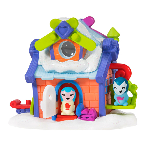 Nanables Ігрова фігурка Jazwares Nanables Small House Зимовий дивосвіт, Лижний будиночок Схованка