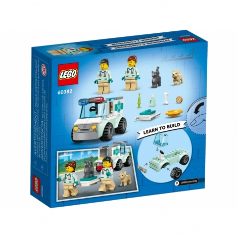 LEGO Конструктор City Фургон ветеринарної швидкої допомоги - lebebe-boutique - 9