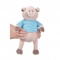 Same Toy Свинка в тельняшке (голубой) (35 см) - lebebe-boutique - 3
