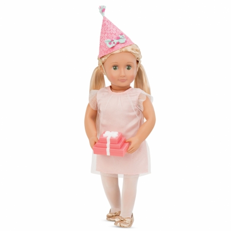 Our Generation Набір одягу для ляльок Deluxe для Дня народження з аксесуарами - lebebe-boutique - 4