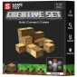 Конструктор магнітний Same Toy Creative Set Wood 20ел