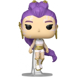 Фігурка Funko POP Animation: KPOP Demon Hunters - Rumi w/chase (glow)