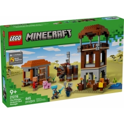 Конструктор LEGO Minecraft Аванпост розбійників та спустошувач