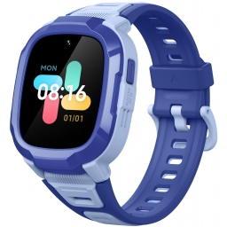 Дитячий годинник-телефон Mibro P6, 1.4", 240x280, GPS, 2MP, 900мА·год, 2АТM, синій