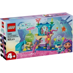 Конструктор LEGO Gabby's Dollhouse Акваріумні пригоди русалоньки Ґаббі